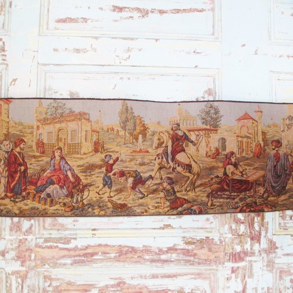 X-LARGE VINTAGE BELGIAN TAPESTRY - Picture 9 of 12